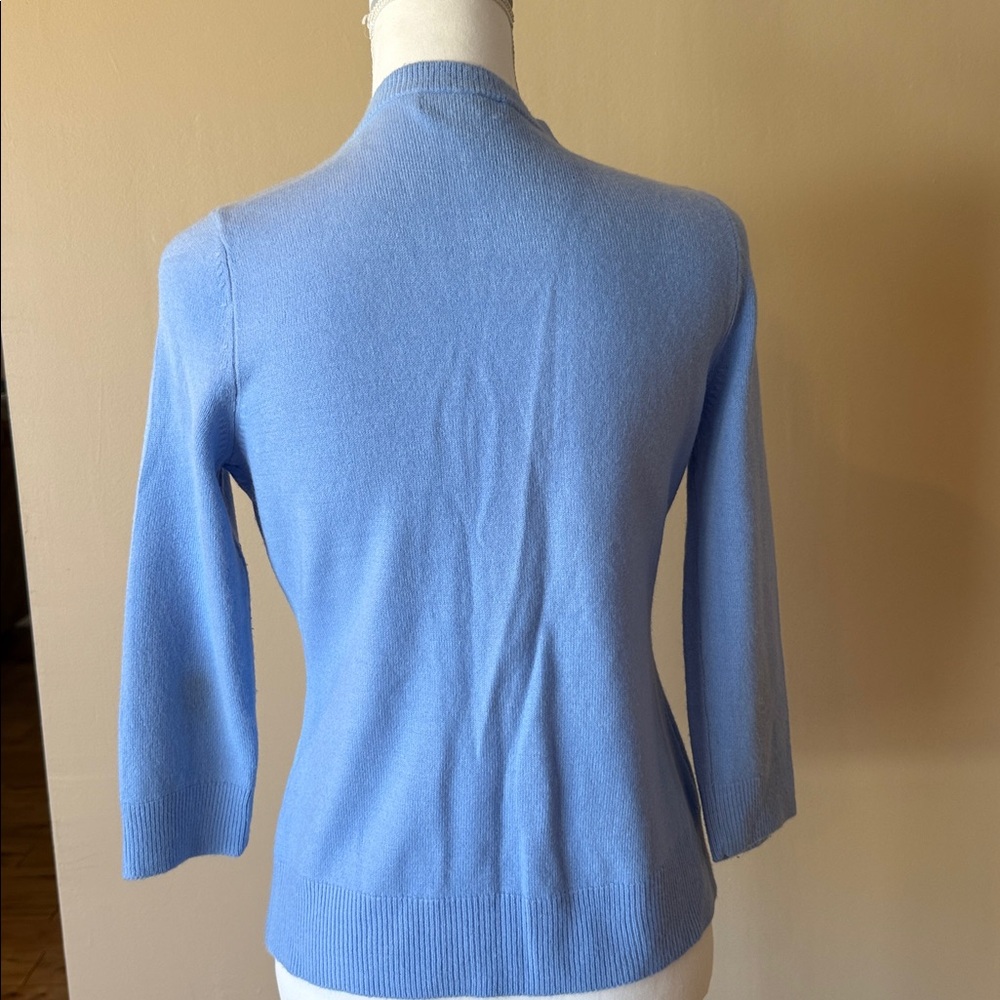 New York & Company Light Blue Cardigan - Picture 2 of 5